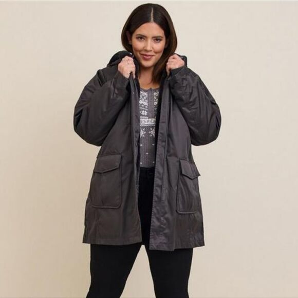 Torrid 3 in 1 Cinch Back Parka New - Picture 1 of 4